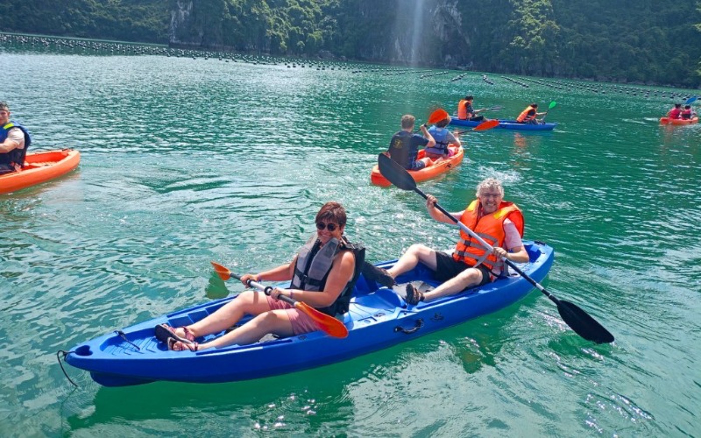Chèo kayak
